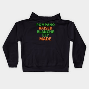 Pompano Raised Blanche Ely Made Kids Hoodie